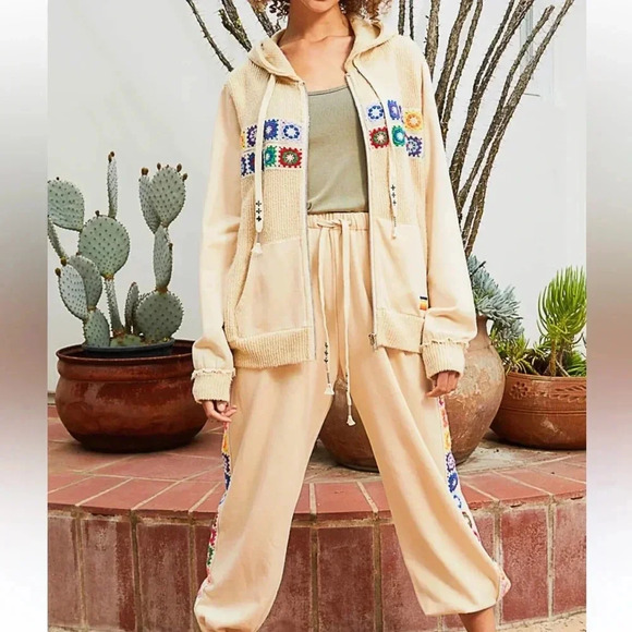 POL Crochet Hoodie | Rainbow Crochet Sweater - Picture 14 of 14